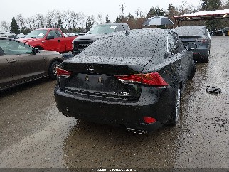 2017 Lexus IS 200t, VIN JTHBA1D27H5040368. Фото 4 из 6 с аукциона IAAI. Каталог авто из США OpenDataCar.