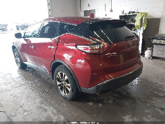 2016 Nissan Murano, VIN 5N1AZ2MH0GN144579. Фото 3 из 6 с аукциона IAAI. Каталог авто из США OpenDataCar.