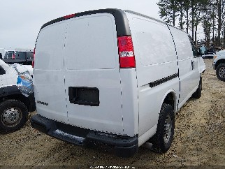 2022 Chevrolet Express Cargo, VIN 1GCWGAFP6N1258993. Фото 4 из 6 с аукциона IAAI. Каталог авто из США OpenDataCar.