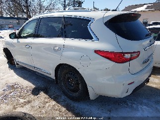 2014 Infiniti QX60, VIN 5N1AL0MM9EC547312. Zdjęcie 3 z 6 z aukcji IAAI. Katalog aut z USA OpenDataCar.