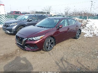 2022 Nissan Sentra, VIN 3N1AB8CV0NY292298. Zdjęcie 2 z 6 z aukcji IAAI. Katalog aut z USA OpenDataCar.