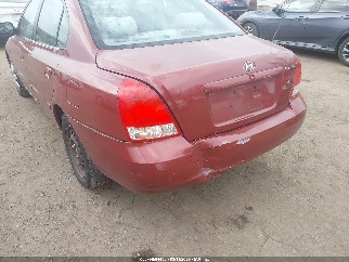 2002 Hyundai Elantra, VIN KMHDN45D42U333072. Photo 6 of 6 from IAAI auction. OpenDataCar US salvage catalog.
