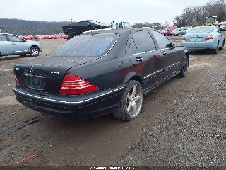 2001 Mercedes-benz S-Class, VIN WDBNG70JX1A218234. Фото 4 з 6 з аукціону IAAI. Каталог авто зі США OpenDataCar.