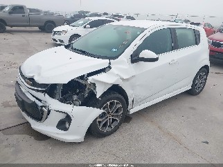 2017 Chevrolet Sonic, VIN 1G1JD6SH2H4136013. Фото 2 з 6 з аукціону IAAI. Каталог авто зі США OpenDataCar.