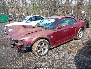 2004 Ford Mustang, VIN 1FAFP42X74F155077. Фото 2 з 6 з аукціону IAAI. Каталог авто зі США OpenDataCar.