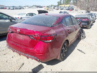 2024 Nissan Sentra, VIN 3N1AB8CV1RY255315. Фото 4 з 6 з аукціону IAAI. Каталог авто зі США OpenDataCar.