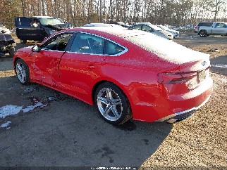 2021 Audi A5 Sportback, VIN WAUFACF53MA062727. Фото 3 з 6 з аукціону IAAI. Каталог авто зі США OpenDataCar.