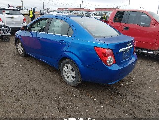 2016 Chevrolet Sonic, VIN 1G1JC5SB6G4147345. Фото 3 з 6 з аукціону IAAI. Каталог авто зі США OpenDataCar.