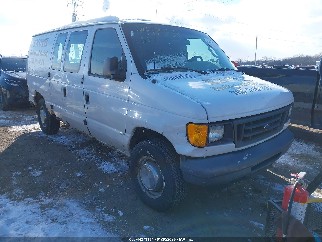 2005 Ford E-250, VIN 1FTNE24W05HB41497. Фото 1 из 6 с аукциона IAAI. Каталог авто из США OpenDataCar.
