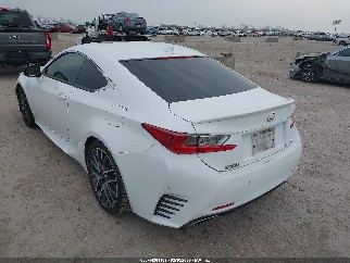 2015 Lexus RC 350, VIN JTHHE5BC2F5006174. Фото 3 из 6 с аукциона IAAI. Каталог авто из США OpenDataCar.