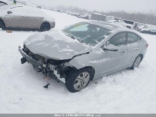 2020 Hyundai Elantra, VIN KMHD84LF9LU078013. Photo 2 of 6 from IAAI auction. OpenDataCar US salvage catalog.