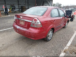 2010 Chevrolet Aveo, VIN KL1TD5DE4AB118960. Фото 4 из 6 с аукциона IAAI. Каталог авто из США OpenDataCar.