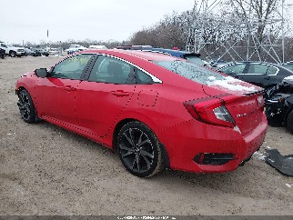 2020 Honda Civic, VIN 2HGFC2F83LH506515. Zdjęcie 3 z 6 z aukcji IAAI. Katalog aut z USA OpenDataCar.