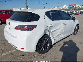 2013 Lexus CT 200h, VIN JTHKD5BH0D2134075. Фото 4 з 6 з аукціону IAAI. Каталог авто зі США OpenDataCar.