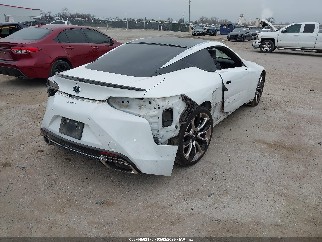 2018 Lexus LC 500, VIN JTHHP5AY1JA005623. Фото 4 из 6 с аукциона IAAI. Каталог авто из США OpenDataCar.