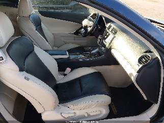 2010 Lexus IS 250c, VIN JTHFF2C29A2501880. Фото 5 з 6 з аукціону IAAI. Каталог авто зі США OpenDataCar.