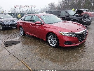 2021 Honda Accord, VIN 1HGCV1F10MA103554. Фото 1 из 6 с аукциона IAAI. Каталог авто из США OpenDataCar.