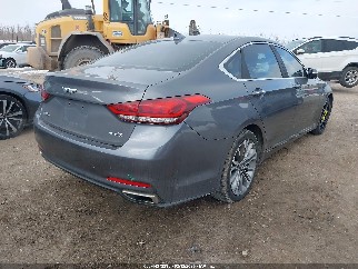 2015 Hyundai Genesis, VIN KMHGN4JE9FU017345. Фото 4 из 6 с аукциона IAAI. Каталог авто из США OpenDataCar.
