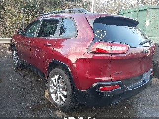 2018 Jeep Cherokee, VIN 1C4PJMCB7JD603909. Фото 3 з 6 з аукціону IAAI. Каталог авто зі США OpenDataCar.