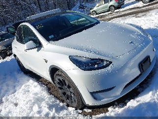 2022 Tesla Model Y, VIN 7SAYGDEE4NA010811. Фото 1 з 6 з аукціону IAAI. Каталог авто зі США OpenDataCar.