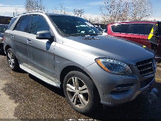 2012 Mercedes-benz ML-Class, VIN 4JGDA5HB9CA096027. Фото 1 з 6 з аукціону IAAI. Каталог авто зі США OpenDataCar.