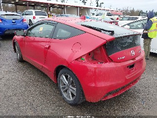 2013 Honda CR-Z, VIN JHMZF1D68DS002100. Фото 3 з 6 з аукціону IAAI. Каталог авто зі США OpenDataCar.