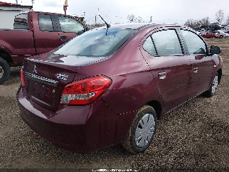 2017 Mitsubishi Mirage, VIN ML32F3FJ8HHF05912. Фото 4 з 6 з аукціону IAAI. Каталог авто зі США OpenDataCar.