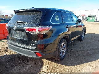2015 Toyota Highlander, VIN 5TDJKRFH5FS209871. Фото 4 з 6 з аукціону IAAI. Каталог авто зі США OpenDataCar.