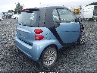 2012 Smart Fortwo, VIN WMEEJ3BA1CK524147. Фото 4 з 6 з аукціону IAAI. Каталог авто зі США OpenDataCar.