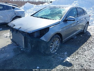 2015 Hyundai Sonata, VIN 5NPE34AF6FH016500. Фото 2 из 6 с аукциона IAAI. Каталог авто из США OpenDataCar.