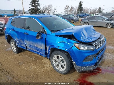 2025 Jeep Compass, VIN 3C4NJDANXST626181. Фото 1 из 6 с аукциона IAAI. Каталог авто из США OpenDataCar.