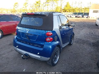 2008 Smart Fortwo, VIN WMEEK31X48K167864. Фото 4 з 6 з аукціону IAAI. Каталог авто зі США OpenDataCar.