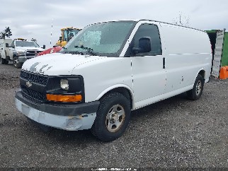 2008 Chevrolet Express 2500, VIN 1GCFG15X981105546. Фото 2 з 6 з аукціону IAAI. Каталог авто зі США OpenDataCar.