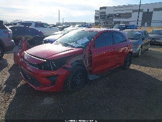 2023 Kia Rio, VIN 3KPA25AD0PE518124. Фото 2 з 6 з аукціону IAAI. Каталог авто зі США OpenDataCar.