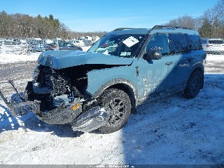 2022 Ford Bronco Sport, VIN 3FMCR9B63NRE33503. Фото 2 з 6 з аукціону IAAI. Каталог авто зі США OpenDataCar.