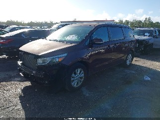 2017 Kia Sedona, VIN KNDMB5C1XH6334834. Фото 2 з 6 з аукціону IAAI. Каталог авто зі США OpenDataCar.