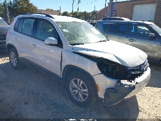 2016 Volkswagen Tiguan, VIN WVGAV7AX0GW574689. Zdjęcie 1 z 6 z aukcji IAAI. Katalog aut z USA OpenDataCar.
