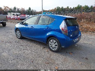 2014 Toyota Prius C, VIN JTDKDTB38E1566530. Фото 3 з 6 з аукціону IAAI. Каталог авто зі США OpenDataCar.