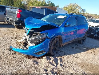 2021 Jeep Cherokee, VIN 1C4PJLLB5MD195912. Фото 2 з 6 з аукціону IAAI. Каталог авто зі США OpenDataCar.