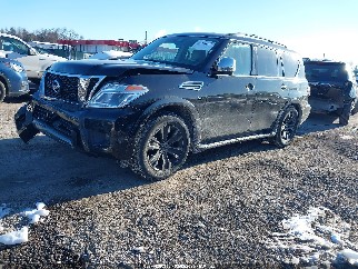 2019 Nissan Armada, VIN JN8AY2NE4K9756768. Фото 2 з 6 з аукціону IAAI. Каталог авто зі США OpenDataCar.