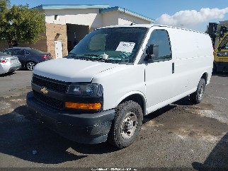 2020 Chevrolet Express Cargo, VIN 1GCWGAFP3L1273979. Фото 2 з 6 з аукціону IAAI. Каталог авто зі США OpenDataCar.