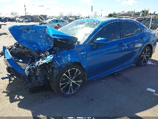 2018 Toyota Camry Hybrid, VIN 4T1B21HK4JU009756. Фото 2 з 6 з аукціону IAAI. Каталог авто зі США OpenDataCar.