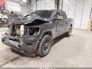 2019 Ram 1500, VIN 1C6SRFJT7KN808580. Фото 2 з 6 з аукціону IAAI. Каталог авто зі США OpenDataCar.