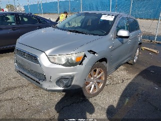 2013 Mitsubishi Outlander Sport, VIN 4A4AR3AU8DE001024. Фото 2 из 6 с аукциона IAAI. Каталог авто из США OpenDataCar.