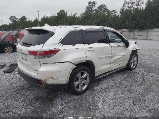 2015 Toyota Highlander, VIN 5TDYKRFH1FS049325. Фото 4 з 6 з аукціону IAAI. Каталог авто зі США OpenDataCar.