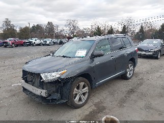 2012 Toyota Highlander, VIN 5TDDK3EH5CS107994. Фото 2 з 6 з аукціону IAAI. Каталог авто зі США OpenDataCar.