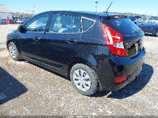 2016 Hyundai Accent, VIN KMHCT5AE7GU247977. Фото 3 из 6 с аукциона IAAI. Каталог авто из США OpenDataCar.