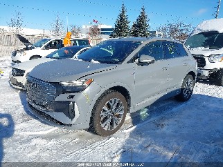 2023 Audi Q4 e-tron, VIN WA1M2AFZ7PP066323. Фото 2 з 6 з аукціону IAAI. Каталог авто зі США OpenDataCar.