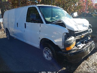 2021 Chevrolet Express Cargo, VIN 1GCWGBFP4M1153826. Photo 1 of 6 from IAAI auction. OpenDataCar US salvage catalog.