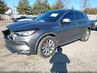 2022 Infiniti QX50, VIN 3PCAJ5BB6NF105471. Фото 2 з 6 з аукціону IAAI. Каталог авто зі США OpenDataCar.